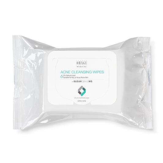 SUZANOBAGIMD™ On-the-Go Cleansing Wipes for Oily or Acne Prone Skin